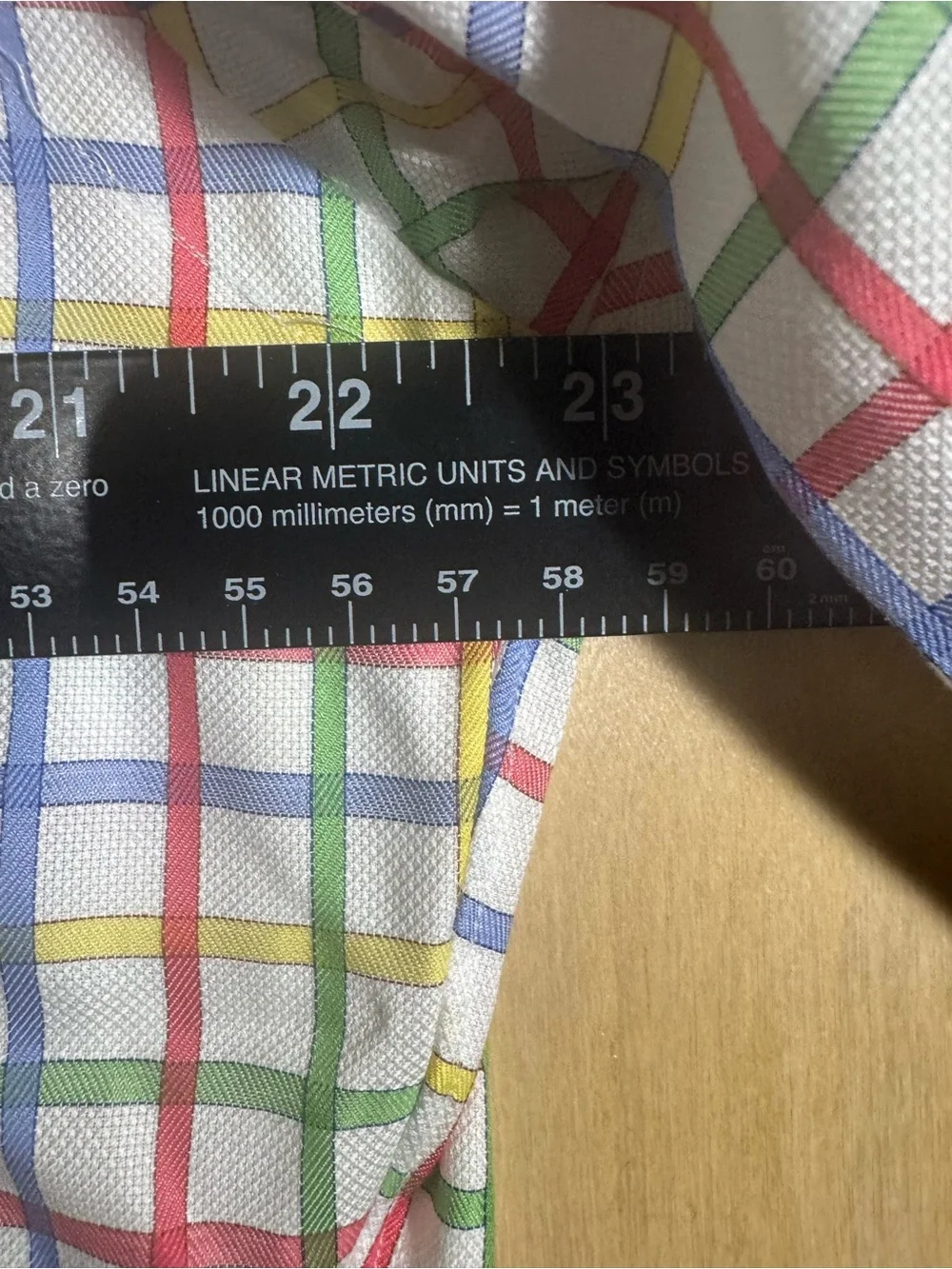 Paul Fredrick Men's 100% Cotton Short-Sleeve Multicolor Windowpane Check Shirt L